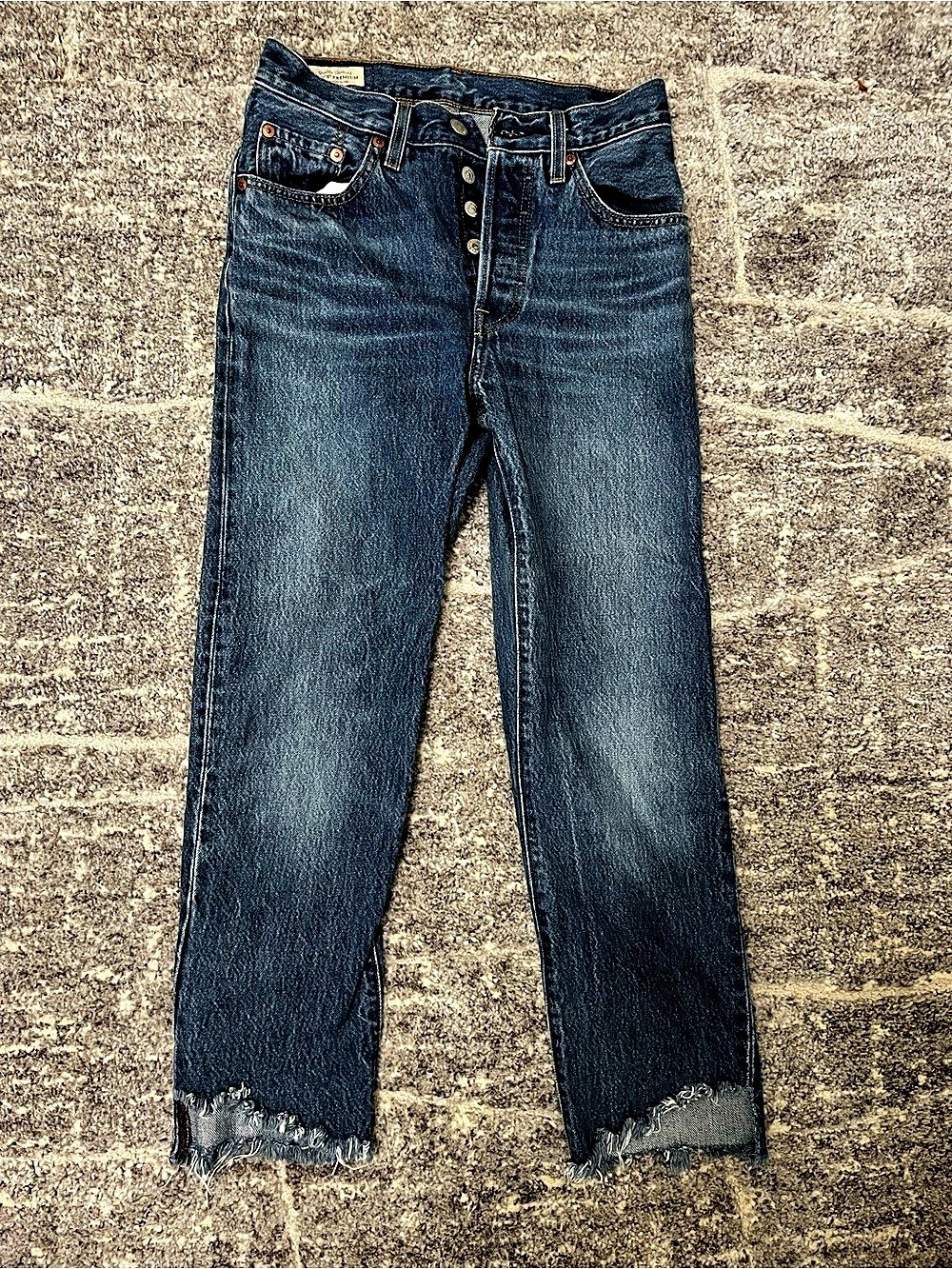 Levi's 501 Original Straight Leg Jeans Waist 24 NWT